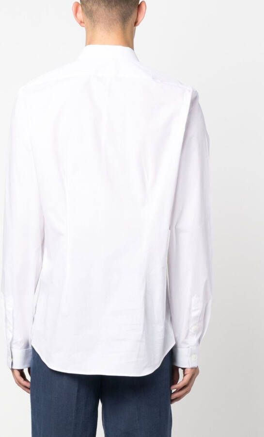 PS Paul Smith Overhemd van stretchkatoen Wit