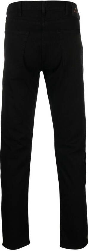 PS Paul Smith Mid waist slim-fit jeans Zwart