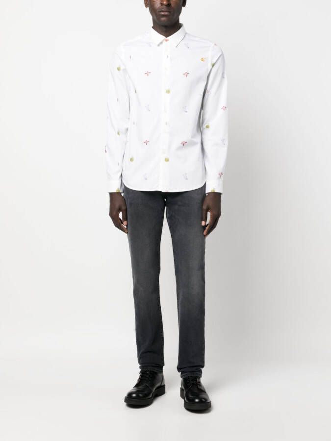 PS Paul Smith Straight jeans Zwart