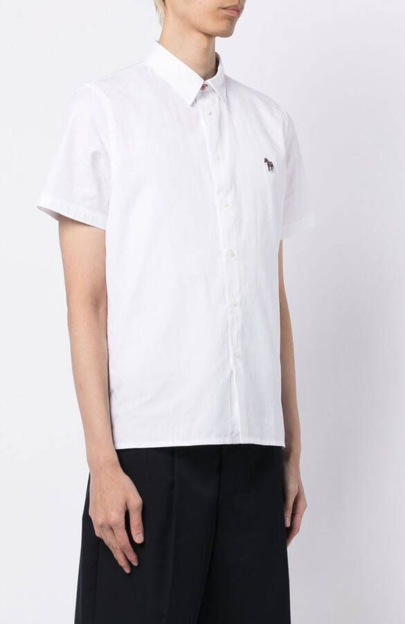 PS Paul Smith Overhemd met korte mouwen Wit