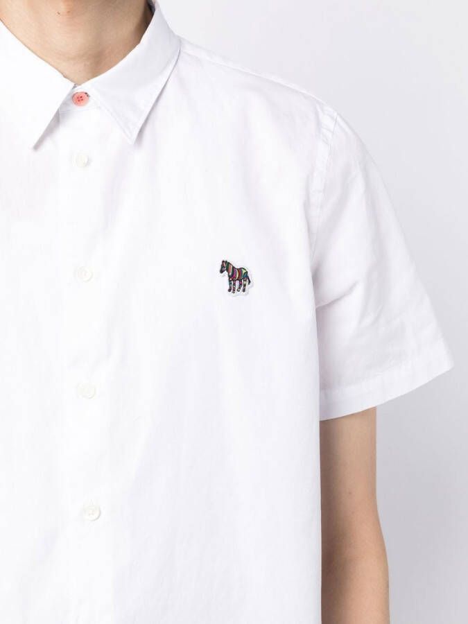 PS Paul Smith Overhemd met korte mouwen Wit