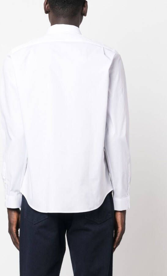 PS Paul Smith Overhemd met logoprint Wit