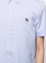 PS Paul Smith Overhemd met zebraprint Blauw - Thumbnail 5