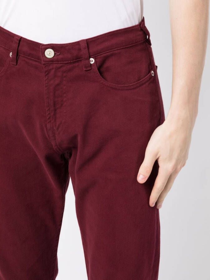 PS Paul Smith Slim-fit jeans Rood
