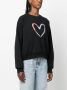 PS Paul Smith Sweater met hartprint Zwart - Thumbnail 3
