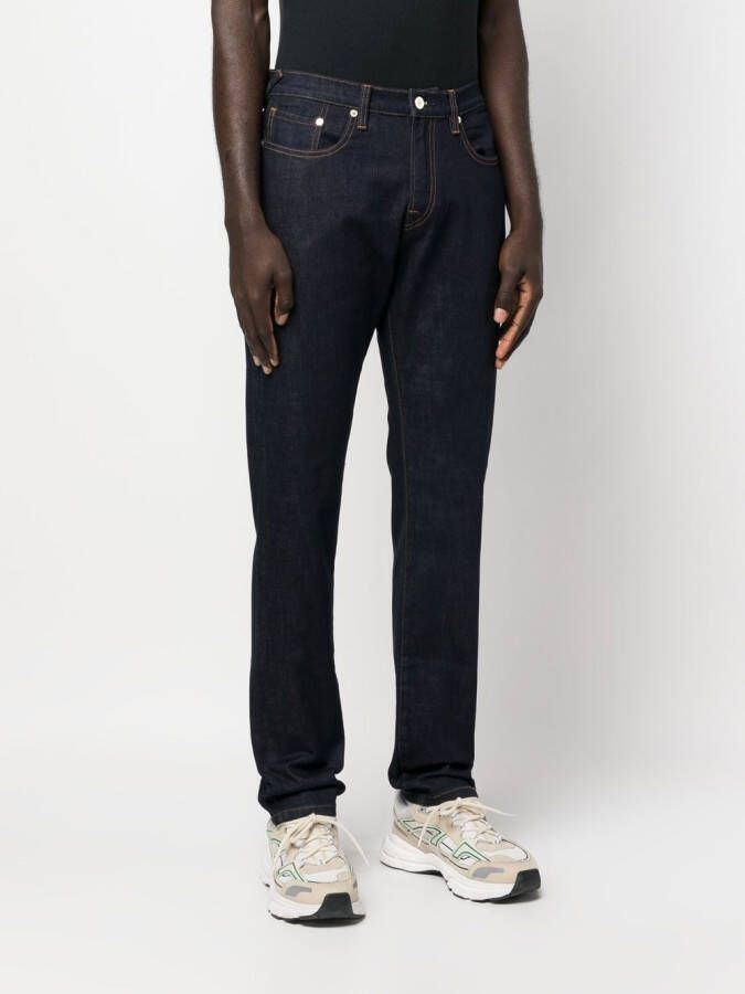 PS Paul Smith Straight jeans Blauw