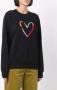 PS Paul Smith Sweater met geborduurd hart Zwart - Thumbnail 3