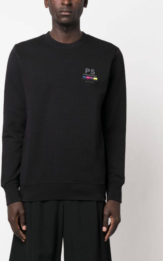 PS Paul Smith Sweater met print Zwart