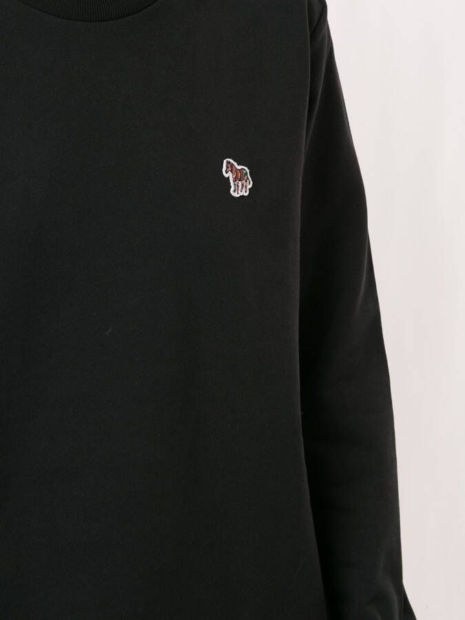 PS Paul Smith Sweaterjurk met patch Zwart
