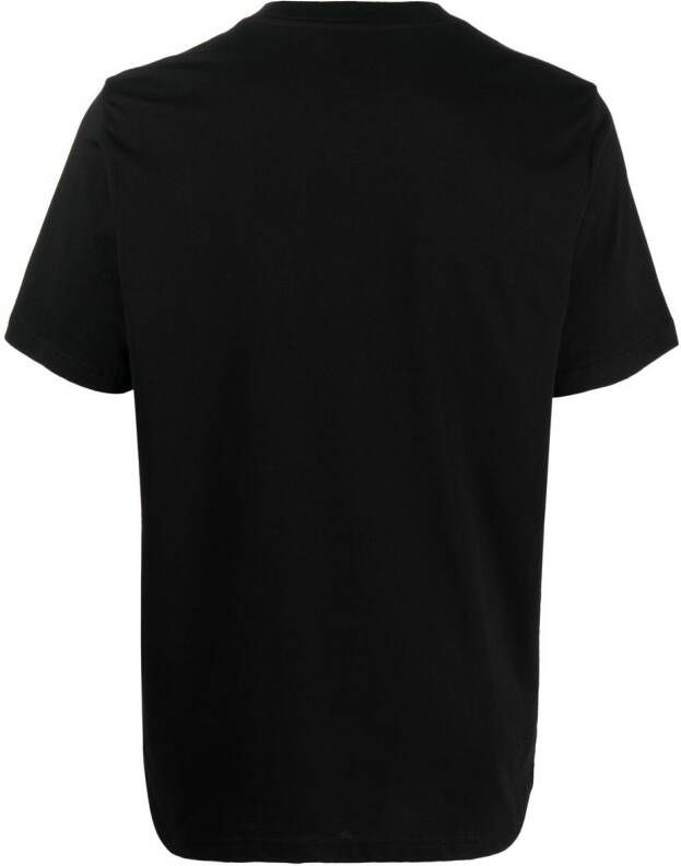 PS Paul Smith T-shirt met doodskopprint Zwart