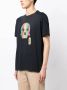 PS Paul Smith T-shirt met doodskopprint Zwart - Thumbnail 3