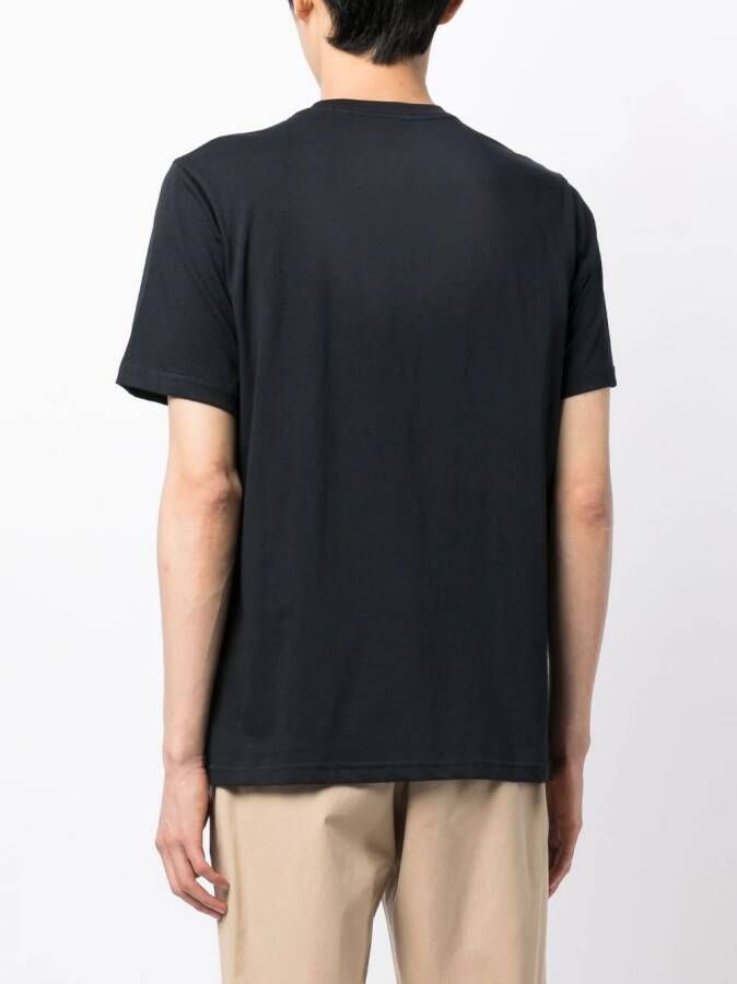 PS Paul Smith T-shirt met doodskopprint Zwart