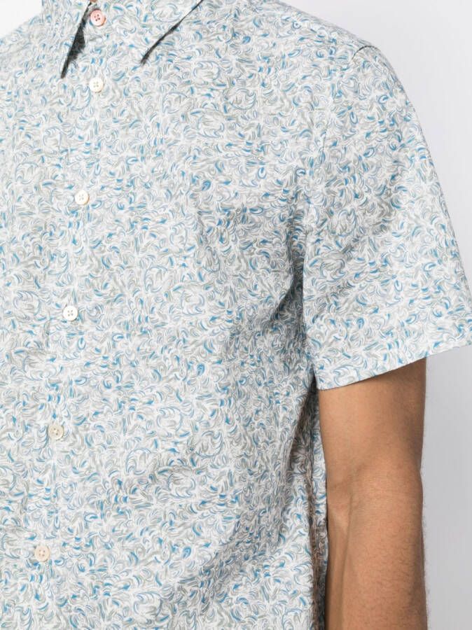 PS Paul Smith T-shirt met print Blauw