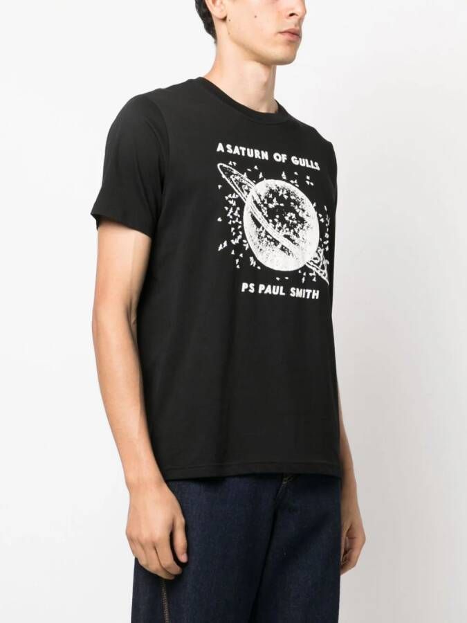 PS Paul Smith T-shirt met print Zwart