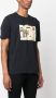 PS Paul Smith T-shirt met zebraprint Blauw - Thumbnail 3