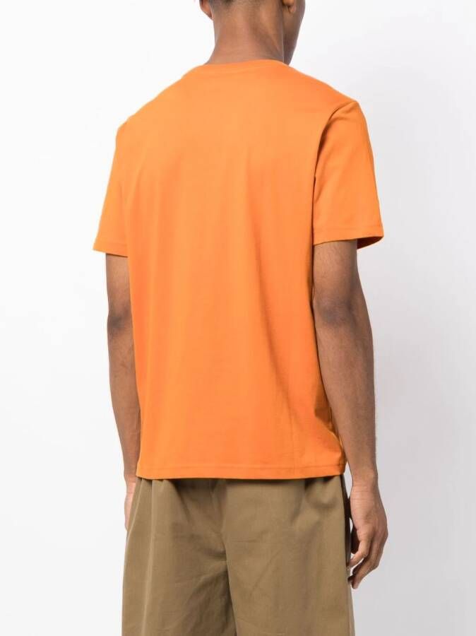 PS Paul Smith T-shirt met zebraprint Oranje