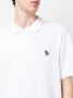 PS Paul Smith Poloshirt met zebrapatch Wit - Thumbnail 5