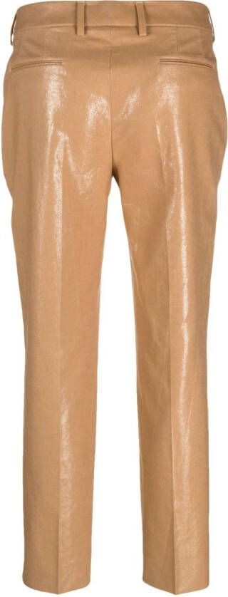 PT Torino Broek met afwerking Beige