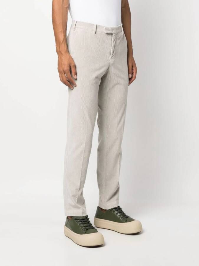 PT Torino Ribfluwelen broek Grijs