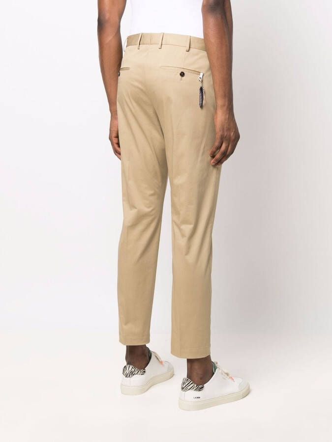 PT Torino Cropped pantalon Beige