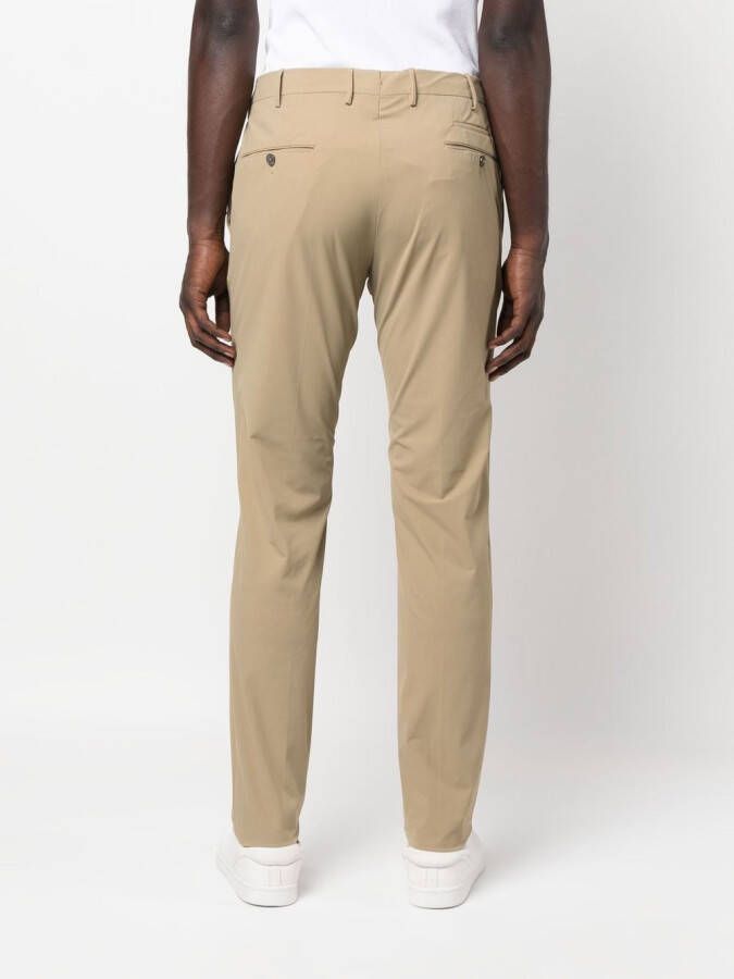PT Torino Geplooide pantalon Beige