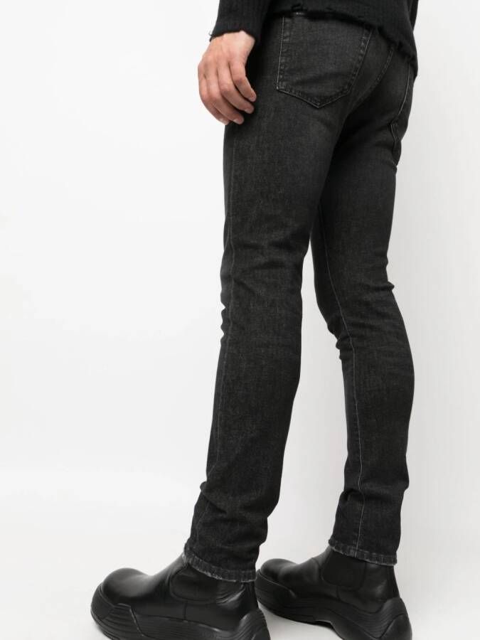 PT Torino Jeans met logopatch Zwart