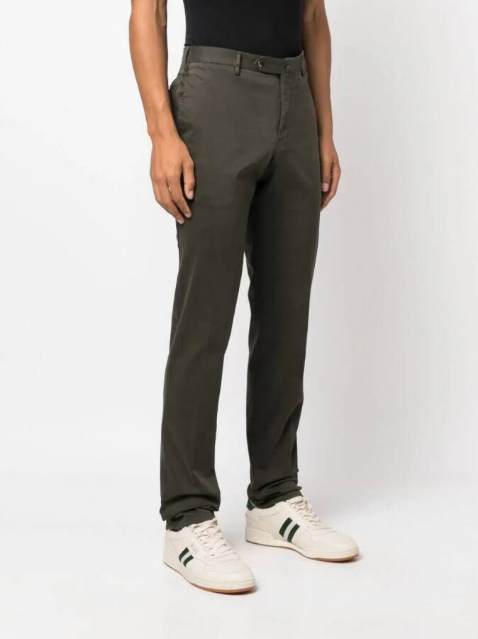 PT Torino Slim-fit pantalon Groen
