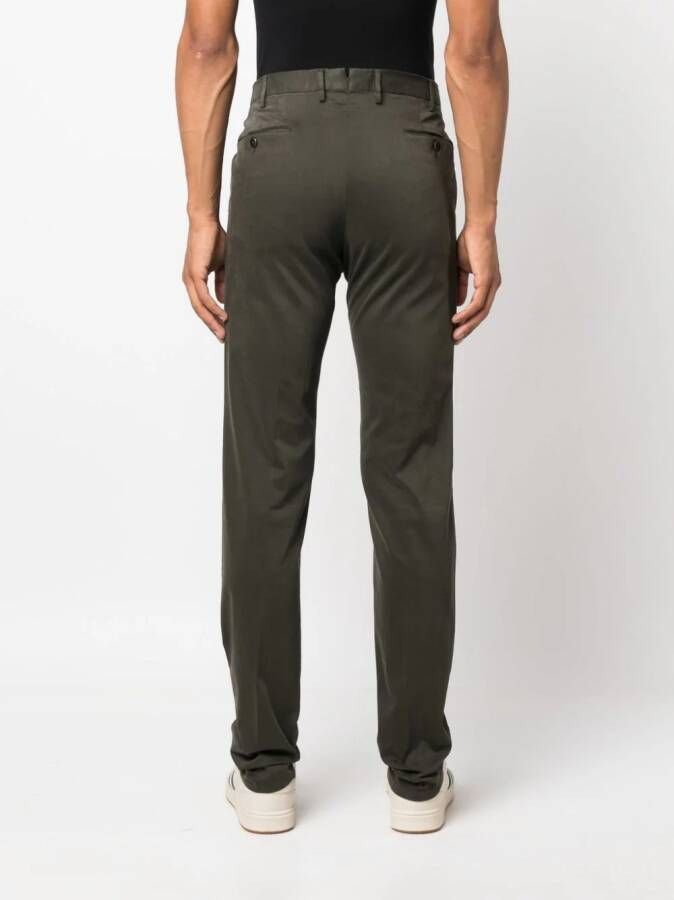 PT Torino Slim-fit pantalon Groen