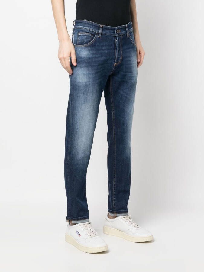 PT Torino Slim-fit jeans Blauw
