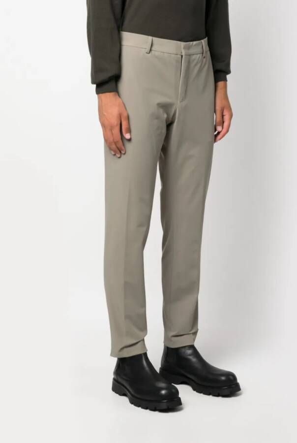PT Torino Broek met toelopende pijpen Beige