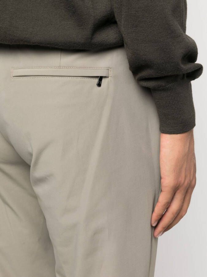 PT Torino Broek met toelopende pijpen Beige