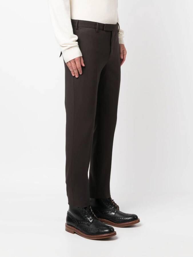 PT Torino Mid waist pantalon Bruin