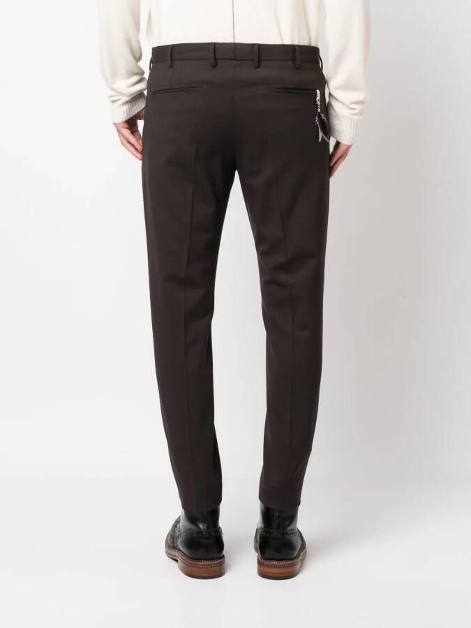 PT Torino Mid waist pantalon Bruin