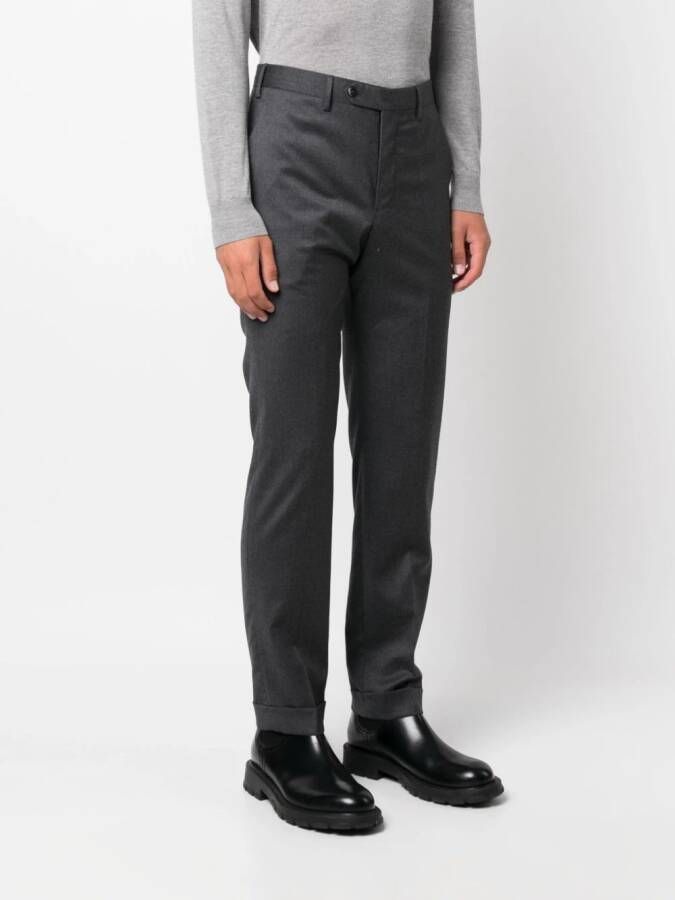 PT Torino Mid waist pantalon Grijs