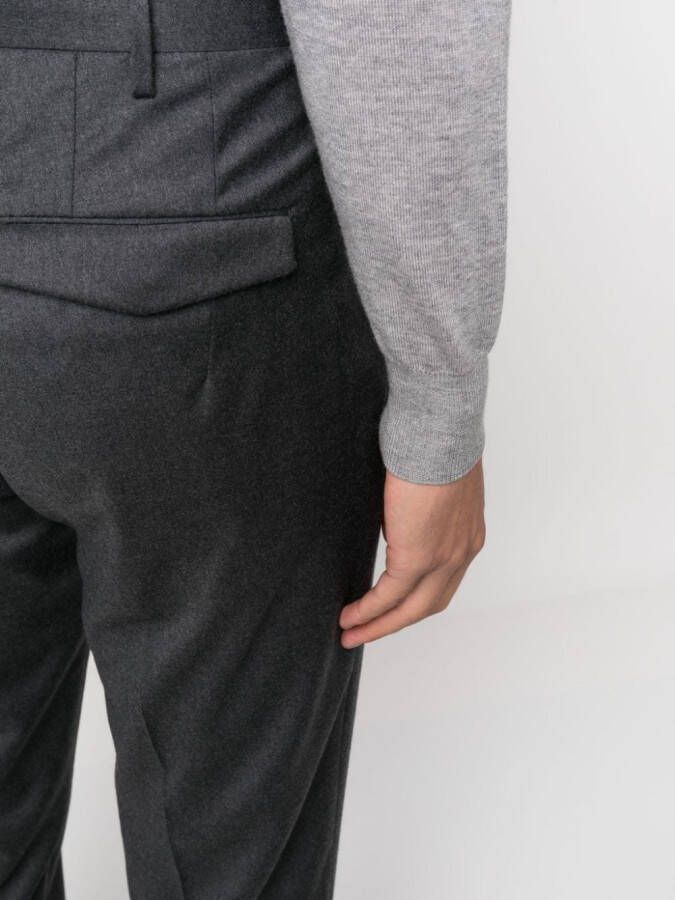 PT Torino Mid waist pantalon Grijs