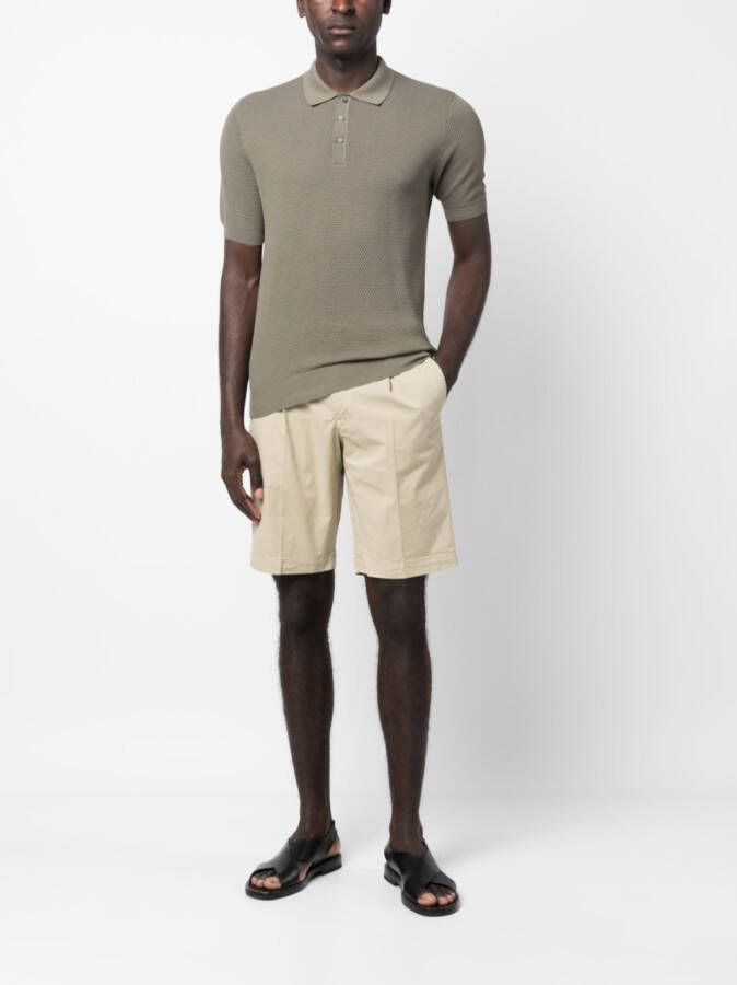 PT Torino Asymmetrische shorts Beige