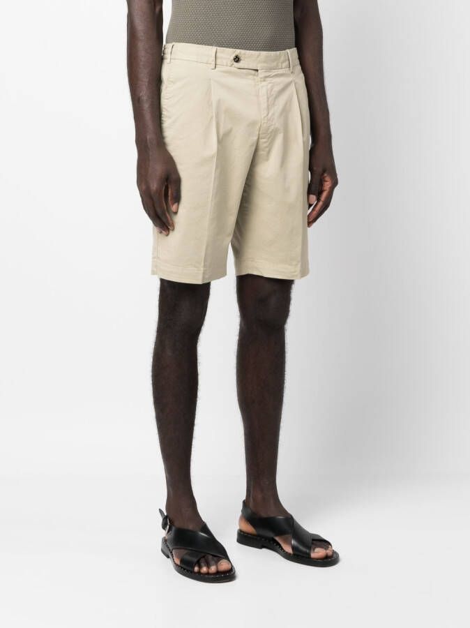 PT Torino Asymmetrische shorts Beige