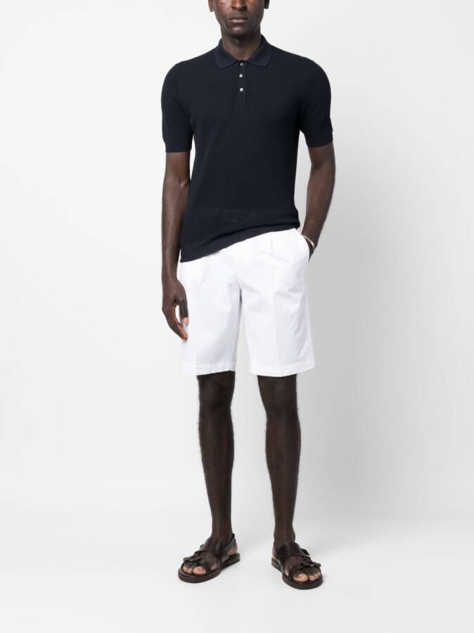 PT Torino Asymmetrische shorts Wit