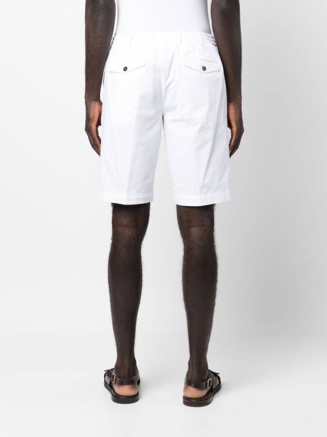 PT Torino Asymmetrische shorts Wit