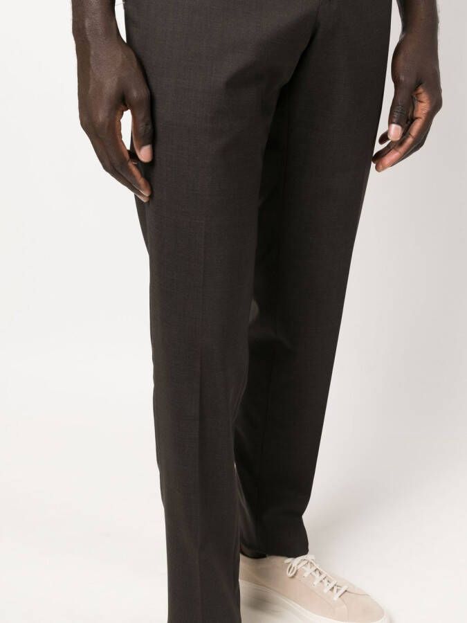 PT Torino Pantalon met toelopende pijpen Bruin