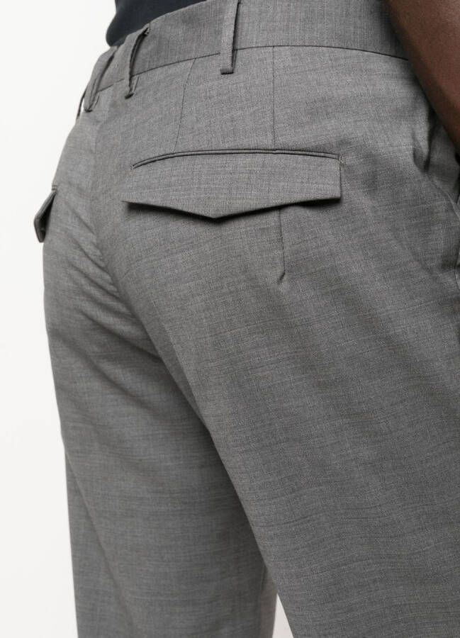 PT Torino Pantalon met toelopende pijpen Grijs