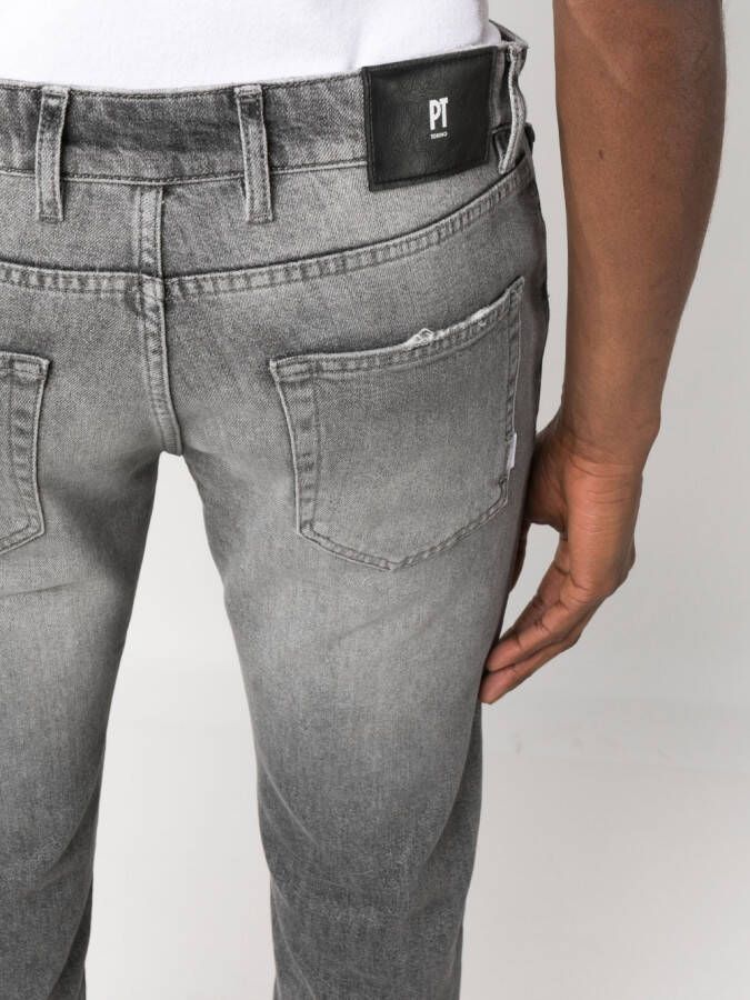 PT Torino Denim broek Grijs