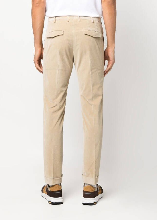 PT Torino Ribfluwelen broek Beige