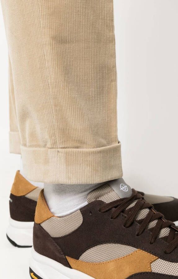PT Torino Ribfluwelen broek Beige