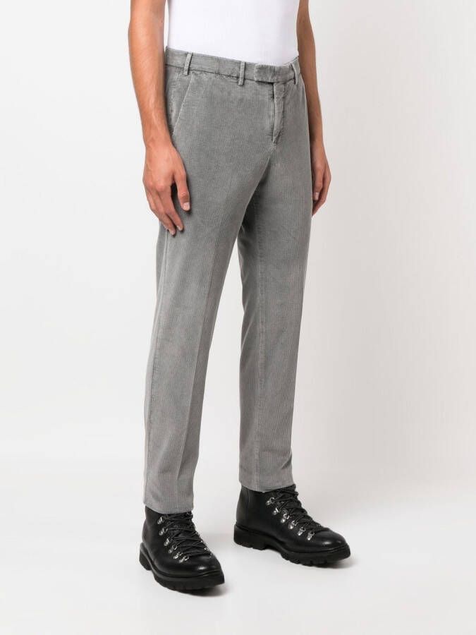 PT Torino Ribfluwelen broek Grijs