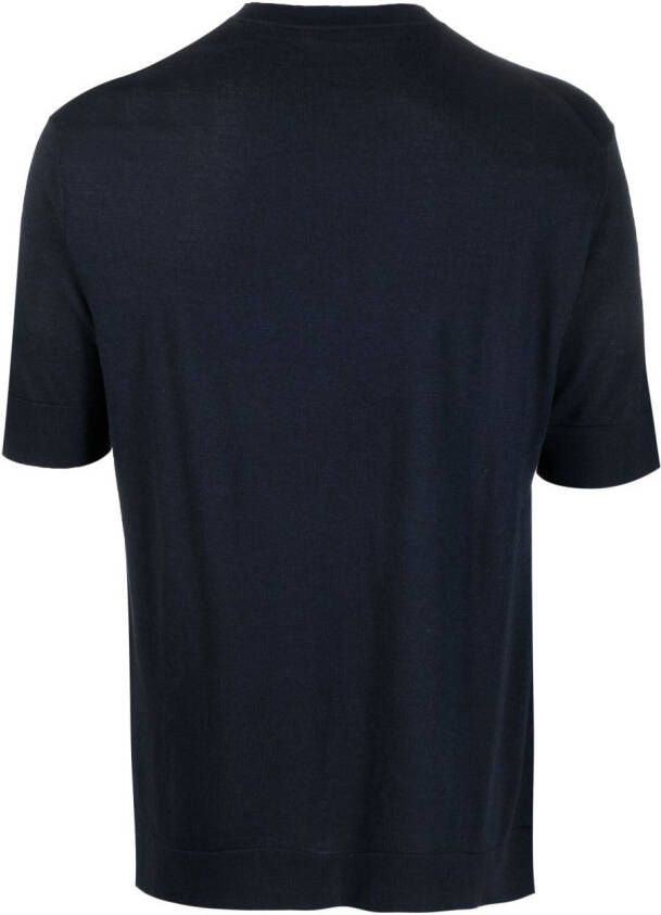 PT Torino T-shirt met ronde hals Blauw