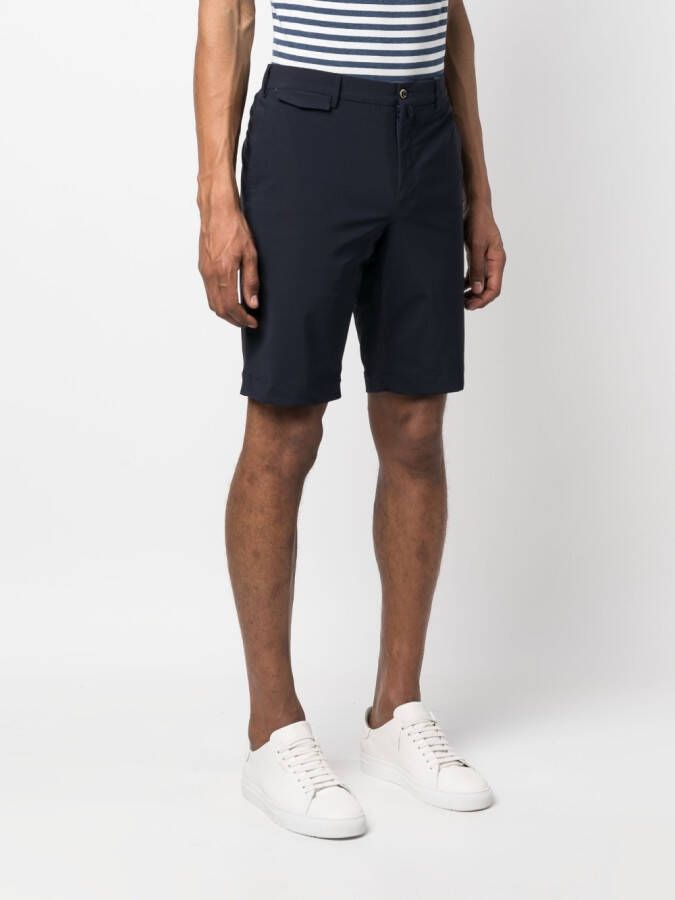 PT Torino Slim-fit chino shorts Blauw