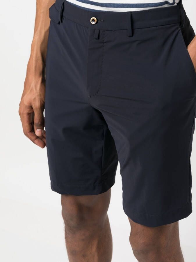PT Torino Slim-fit chino shorts Blauw