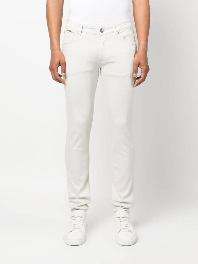 PT Torino Slim-fit jeans Grijs
