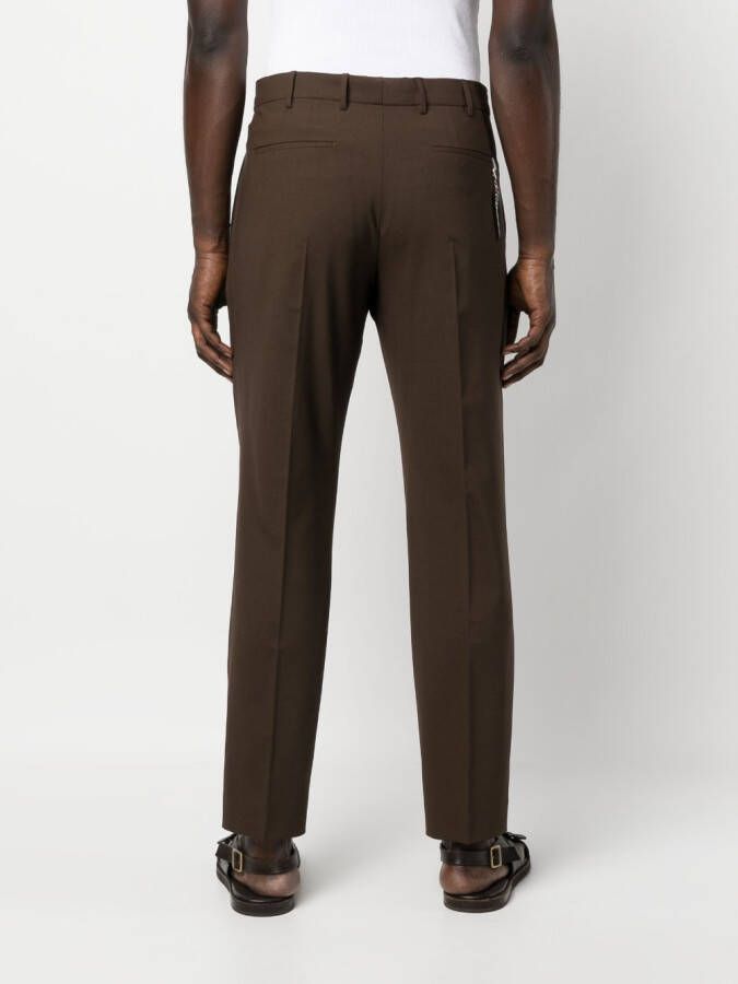 PT Torino Slim-fit chino Bruin